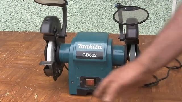 Настольный точильный станок Makita GB602. Table grinder Makita GB602. смотреть онлайн