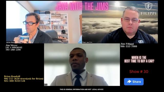 Java with the JIMs Show 30 When is the best time to buy a car? смотреть онлайн