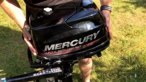 Начало эксплуатации лодочного мотора Mercury F 5 M