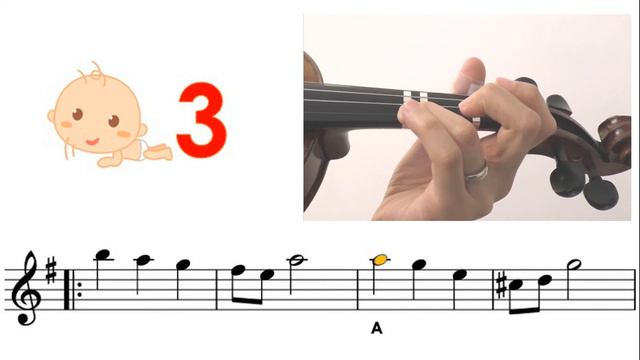 Santa Lucia sheet music & violin finger pattern tutorial | Easy Violin Song | HTP TV смотреть онлайн