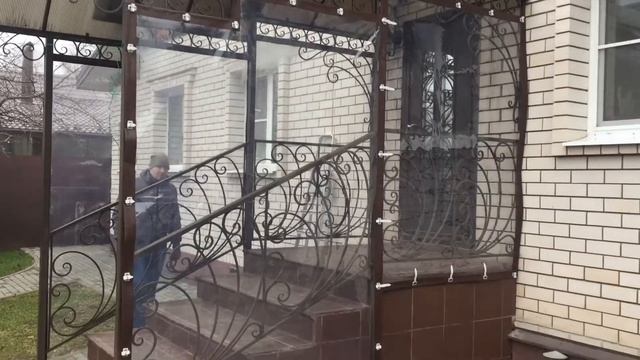Мягкие окна из ПВХ для террасы смотреть онлайн