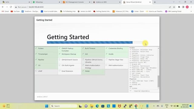How to install Jenkins ( CI / CD)on Amazon Linux instance | How to install Jenkins in Telugu Devops смотреть онлайн