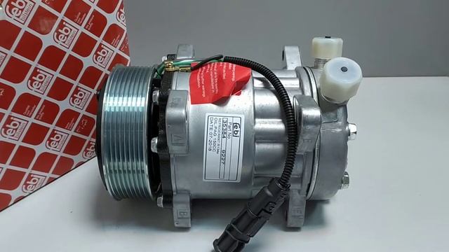 Компрессор кондиционера MAN TGA TGS TGX 35384 аналог 51779707028 смотреть онлайн