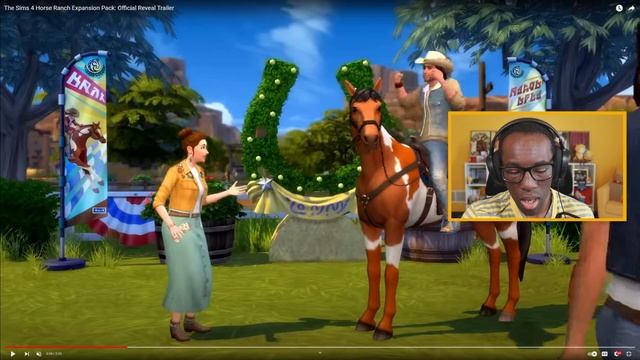 I'M LIVING MY HORSE BOY DREAMS In The Sims 4 Horse Ranch! смотреть онлайн