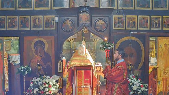 Трансляция. Литургия. Четверг. Светлая Седмица. 23.4.2020 смотреть онлайн