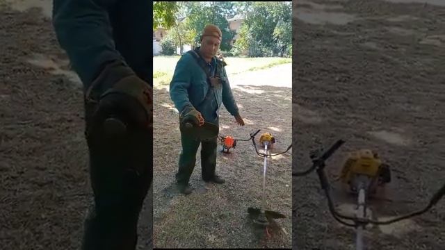 Бензиновыe триммеры (небольшой обзор) CHAMPION T444S-2  =VS=  CHAMPION Т523S-2