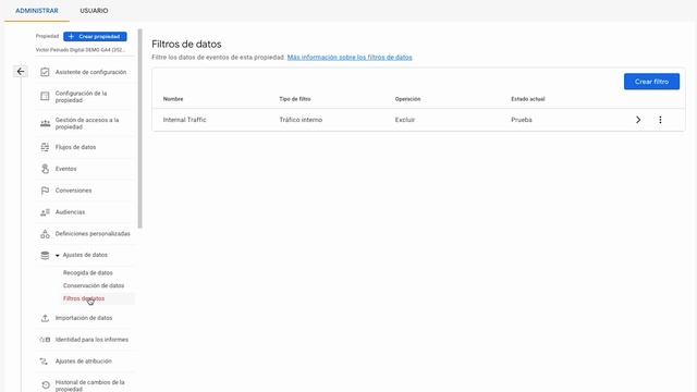 Guía de configuración: Google Analytics 4 - Ajustes y configuraciones de propiedades смотреть онлайн