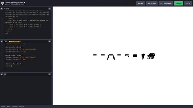 Hamburger Menu With Open/Close Icon Toggle Using HTML, CSS | Code Learning Studio смотреть онлайн