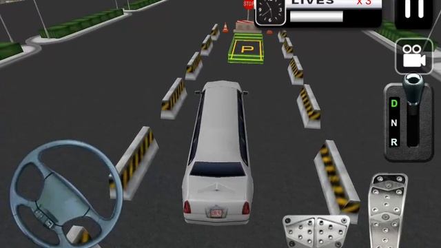 Limo Parking Simulator 3D - Best Android Gameplay HD смотреть онлайн