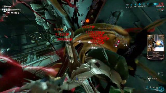 warframe khora solo survival lvl 4.5k enemies смотреть онлайн
