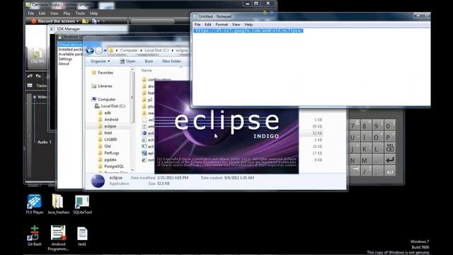 Eclipse Configuration for Android Development (Tamil) смотреть онлайн