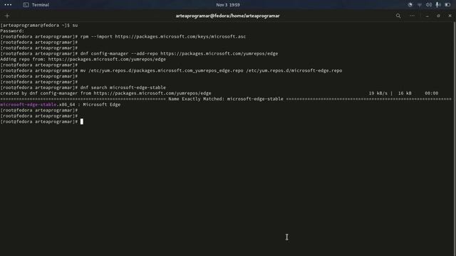 Fedora | ¿Comó instalar Microsoft Edge Estable en Fedora 35? смотреть онлайн