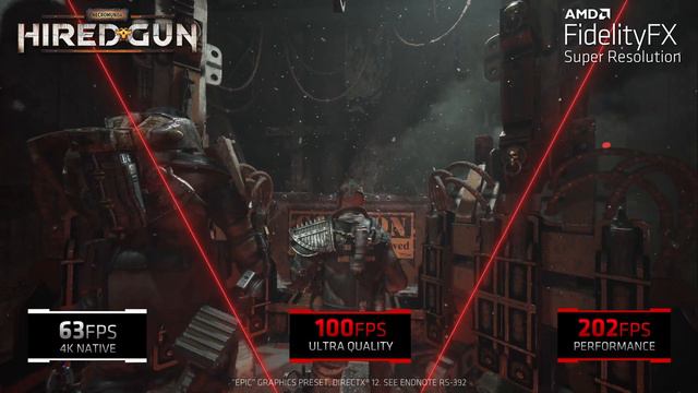 Necromunda: Hired Gun | 4K AMD FSR Performance Comparison смотреть онлайн