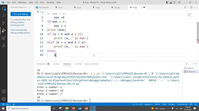 Python#04.1 Review Input-Processing-Output IF ELIF ELSE смотреть онлайн