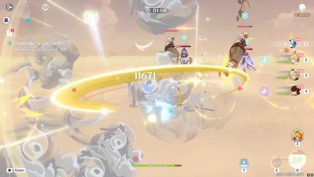 Genshin Impact speed running event смотреть онлайн