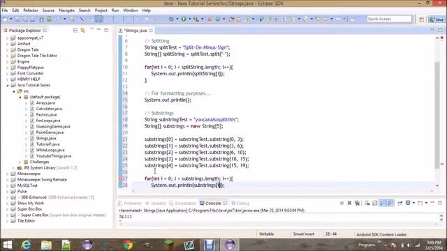 Java 7 Beginners Tutorial Part 11 More Strings смотреть онлайн