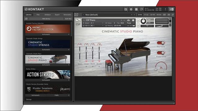 Cinematic Studio Piano - Обзор виртуального рояля смотреть онлайн