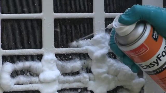 Пенящаяся аэрозоль для чистки конденсаторов EasyFoam от Advanced ? Подробный обзор применения смотреть онлайн