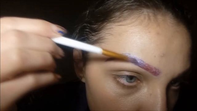 Цветные брови Как сделать цветные брови / Colour Eyebrows смотреть онлайн