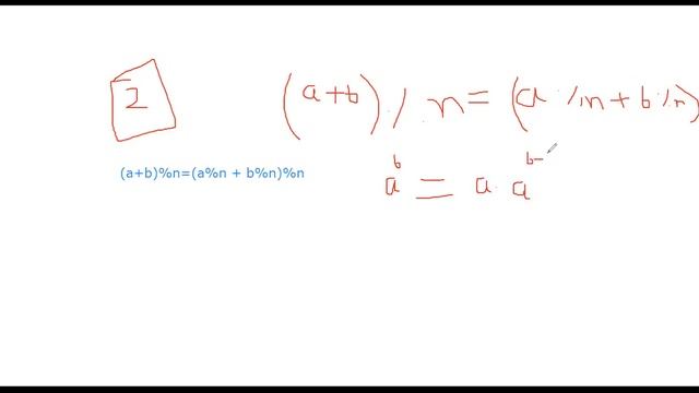 How to calculate a power b of very large number using modulo 1000000007| Competitive Programming | смотреть онлайн