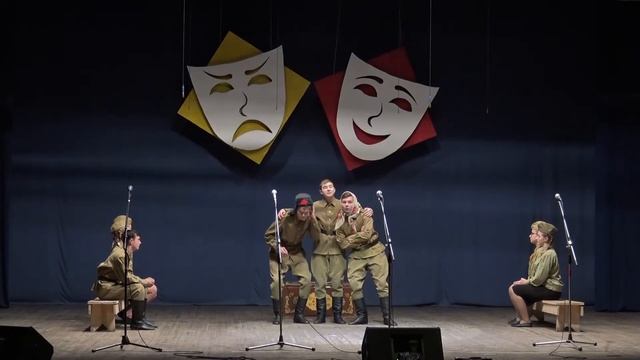 Отрывок из поэмы А. Твардовского "Василий Теркин" - театральный коллектив ДК им. Мичурина смотреть онлайн