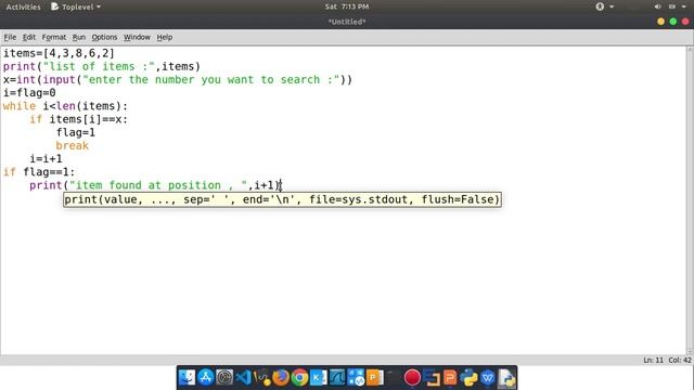 Linear Search in Python | Tamil | Quick Through #PythonProgramming #QuickThrough #AnnaUniversity смотреть онлайн