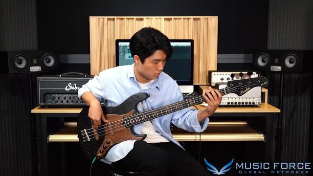 Bacchus Japan Handmade Series Woodline4-SP21 Model Demo - ‘Question Mark’ by Bassist 서지호 (Jiho Such смотреть онлайн