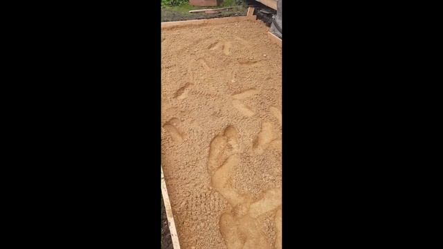 Устройство отмостки