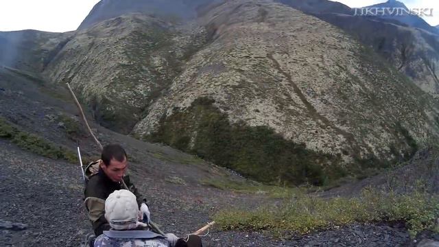 Snow Sheep Hunt 2017 Yakutia. Mountain hunt. смотреть онлайн