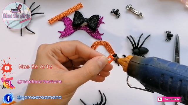 🎃HALLOWEEN 2020🎃 *Lazo o moño en GOMA EVA o FOAMY* de BRUJA 🧙♀️ смотреть онлайн