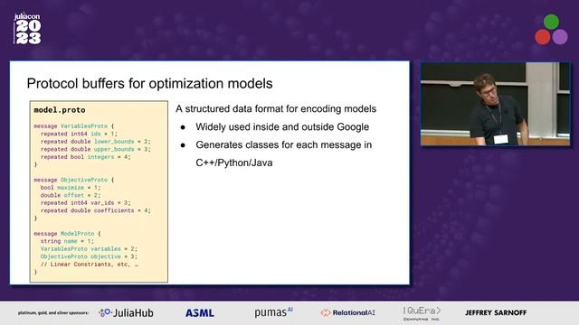 MathOpt: solver independent modeling in Google's OR-Tools | Ross Anderson | JuliaCon 2023 смотреть онлайн
