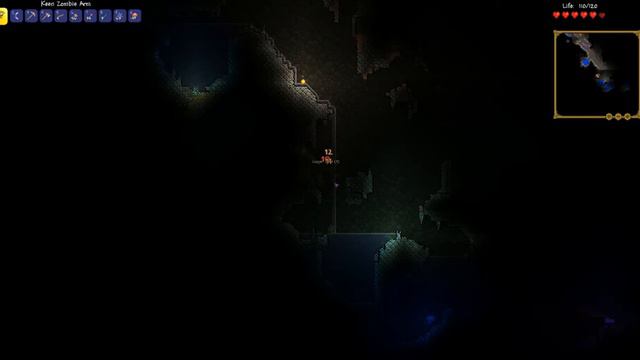 Terraria Let's Play Episode 2 - LOTS OF CAVES смотреть онлайн