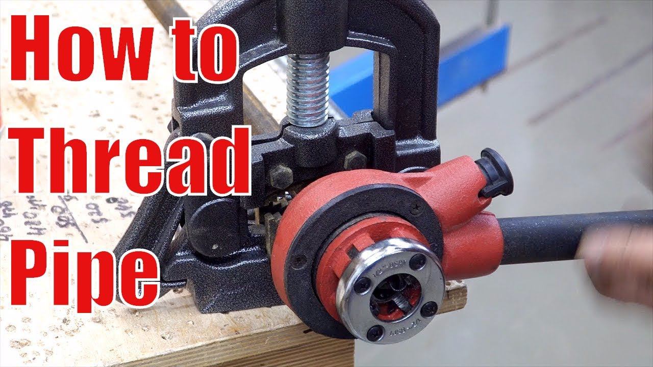 Pipe clamps: How to thread pipe смотреть онлайн
