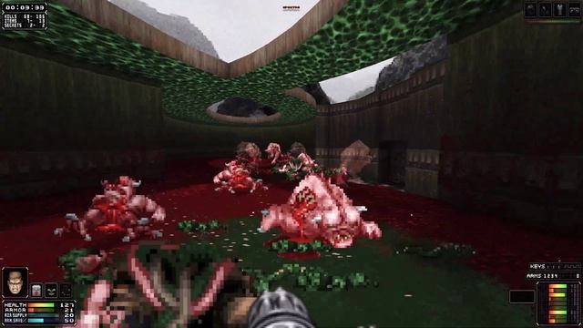 Brutal Doom [Exp v21.13.0] - Phobos Massacre | E1M8: Phobos Anomaly | 4K/60 смотреть онлайн