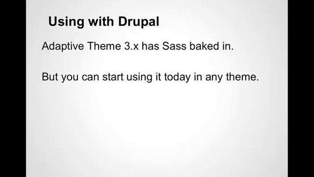 Supercharge your CSS with Sass and Compass смотреть онлайн