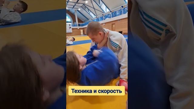 Техника и скорость. #здоровье #кшвсм #джиуджитсу #зож #борьба