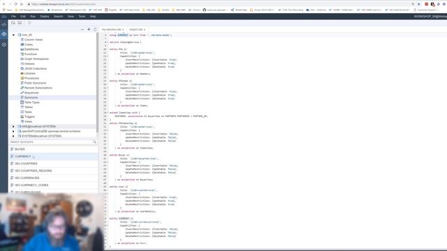 SAP HANA Basics For Developers: Part 9.14 Node.js: CAP OData V4 with Exits смотреть онлайн