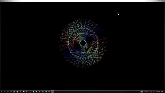Drawing an RGB circle using python смотреть онлайн