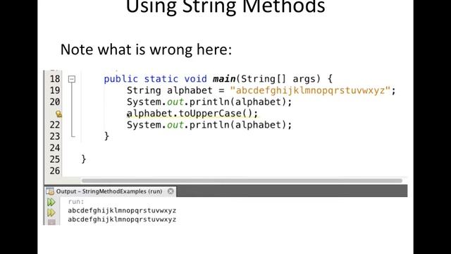 Overview of Strings in Java смотреть онлайн