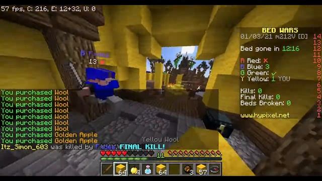 Hacker on Java bedwars!!! Plz report смотреть онлайн