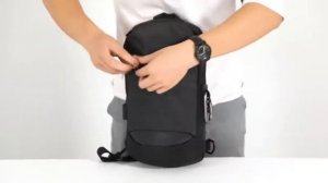 Рюкзак однолямочный OZUKO 9262 черный