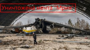 Исчезла мечта - уничтожен самолет "Мрия". Виновные в уничтожении. Данные и характеристики самолета