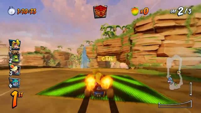 Crash™ Team Racing Nitro-Fueled - Local Arcade - Race - Crash Cove - Easy - Coco - 1:45:67 смотреть онлайн