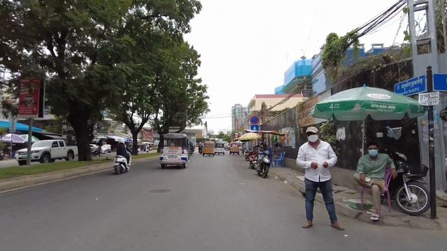 Cambodia tour Phnom Penh walking 2021 смотреть онлайн