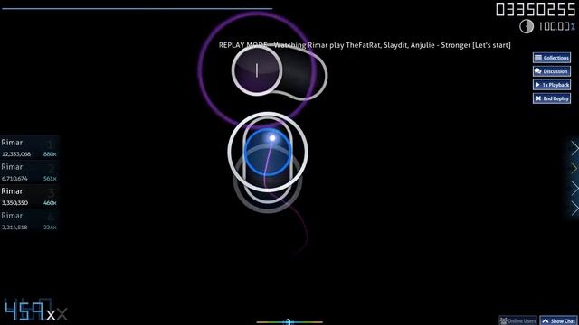 osu! TheFatRat, Slaydit, Anjulie - Stronger Ss FC смотреть онлайн