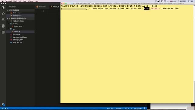 19.React Js for beginner to advance full course Routes installing it смотреть онлайн