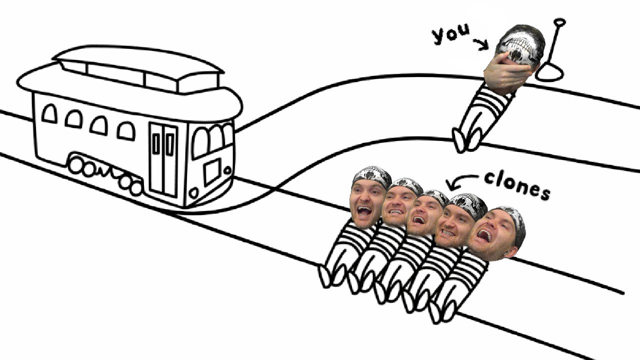 ТОЛЬКО Я РЕШАЮ КОГО ЗАДАВИТЬ! ► Absurd Trolley Problems смотреть онлайн