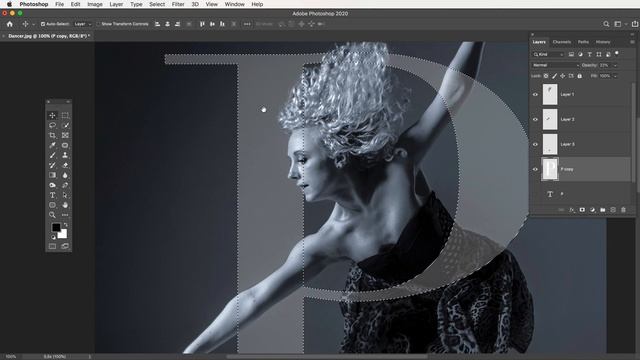 Photoshop'ta Nasıl Katmanlı Yazı Oluşturulur? смотреть онлайн