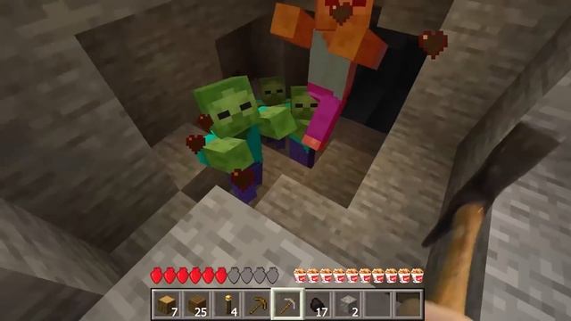 Realistic Minecraft - FIRST DIAMONDS IN MINECRAFT! смотреть онлайн