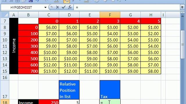Excel Lookup Series #9: INDEX function 1st Example смотреть онлайн